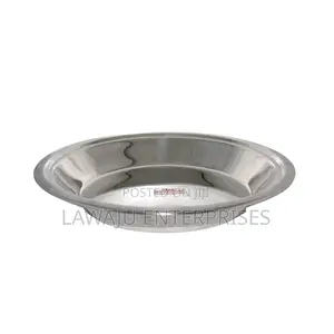 25cm Stainless Steel Round Tray