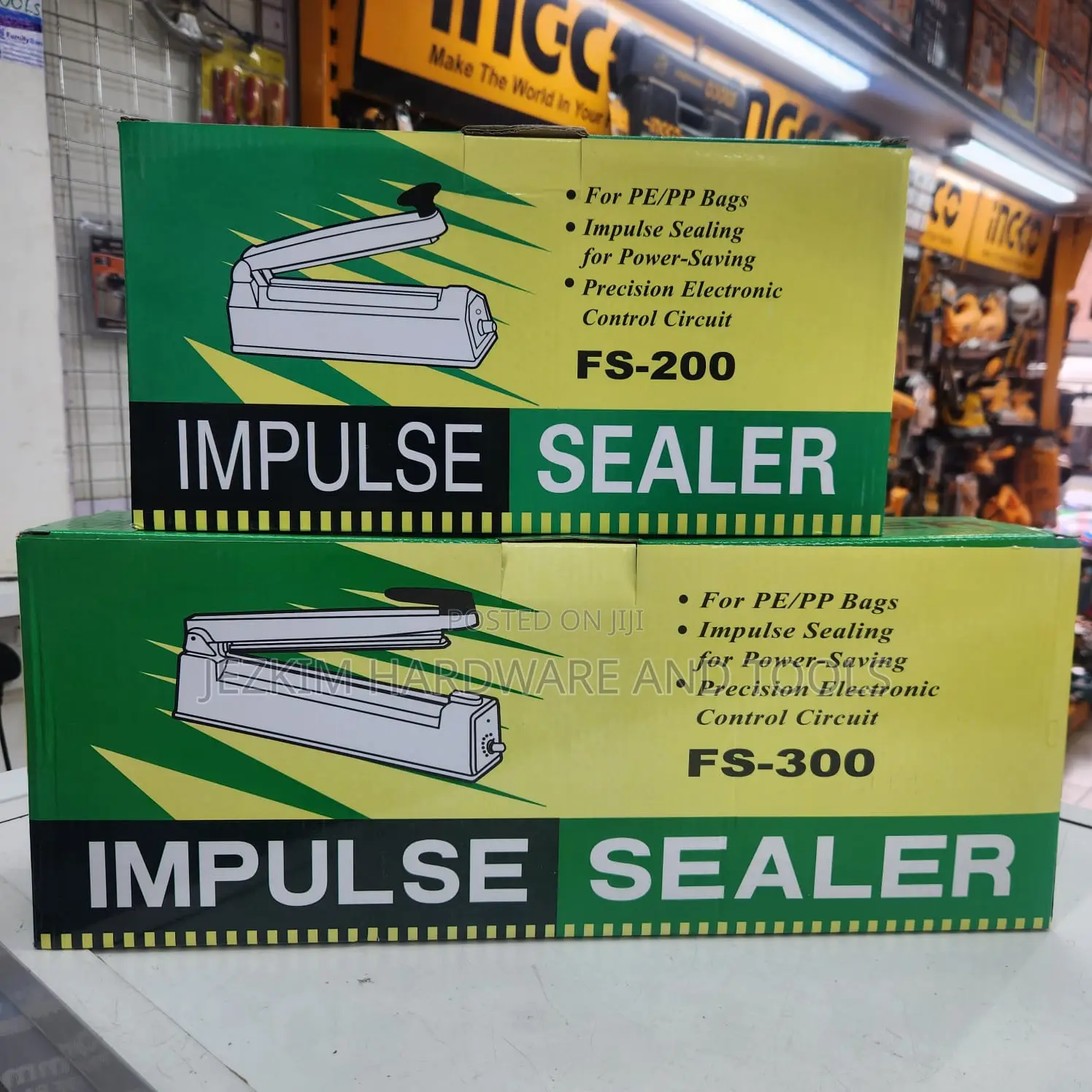 Metalic Electric Impulse Sealer