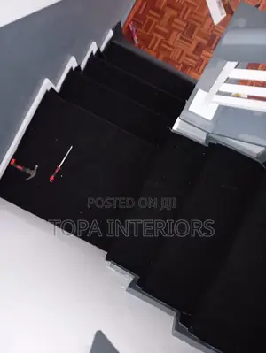 Durable Quality Black 4mm Thick Delta Wall to Wall Floor Carpets