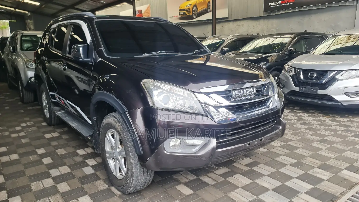 Isuzu MU-X 2017 Gray