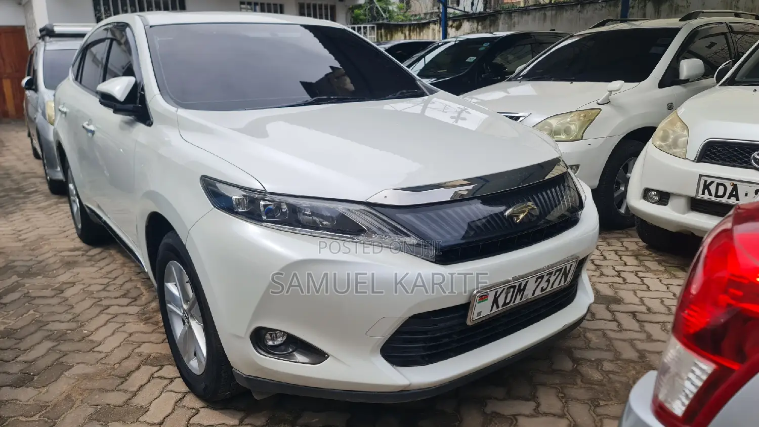 Toyota Harrier 2016 White