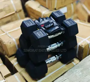 Quality Hexagonal Gym Work Out Dumbells