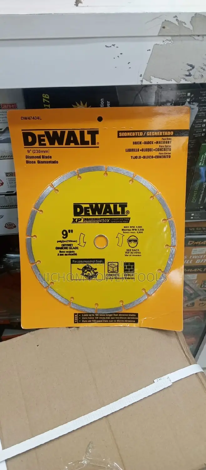 Dewalt 9" Diamond Saw Blade