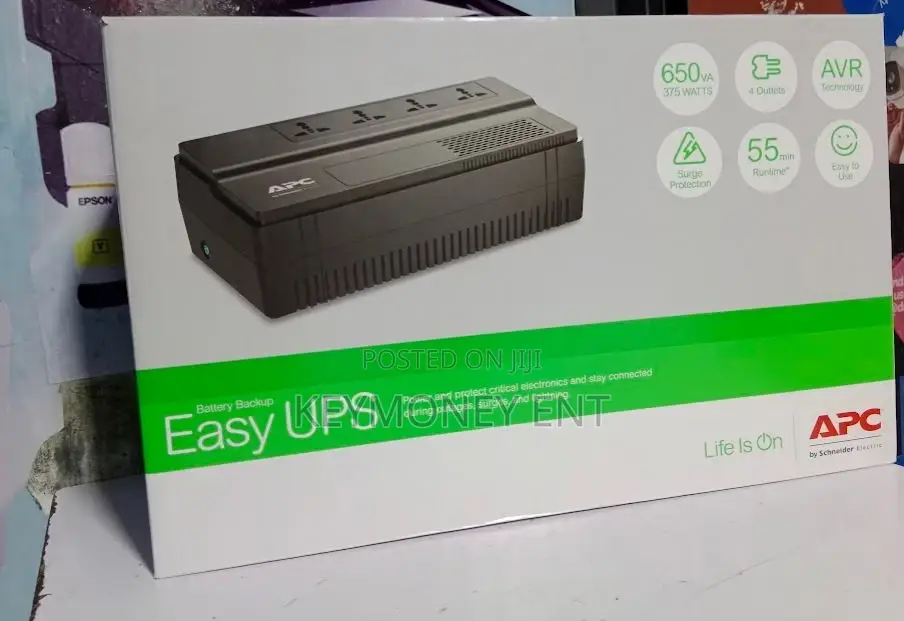 Brand New 650va Apc Line Interactive Ups Back Up