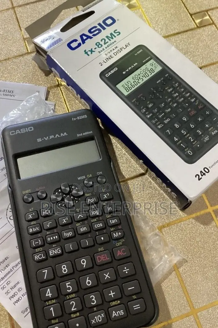 Original Casio Fx-82ms 2nd Edition Calculator