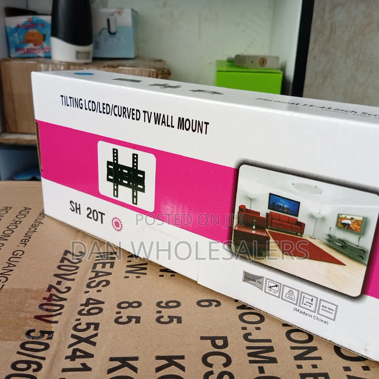 Skill Tech Tilting Sh20t 15"-43" Wall Mount
