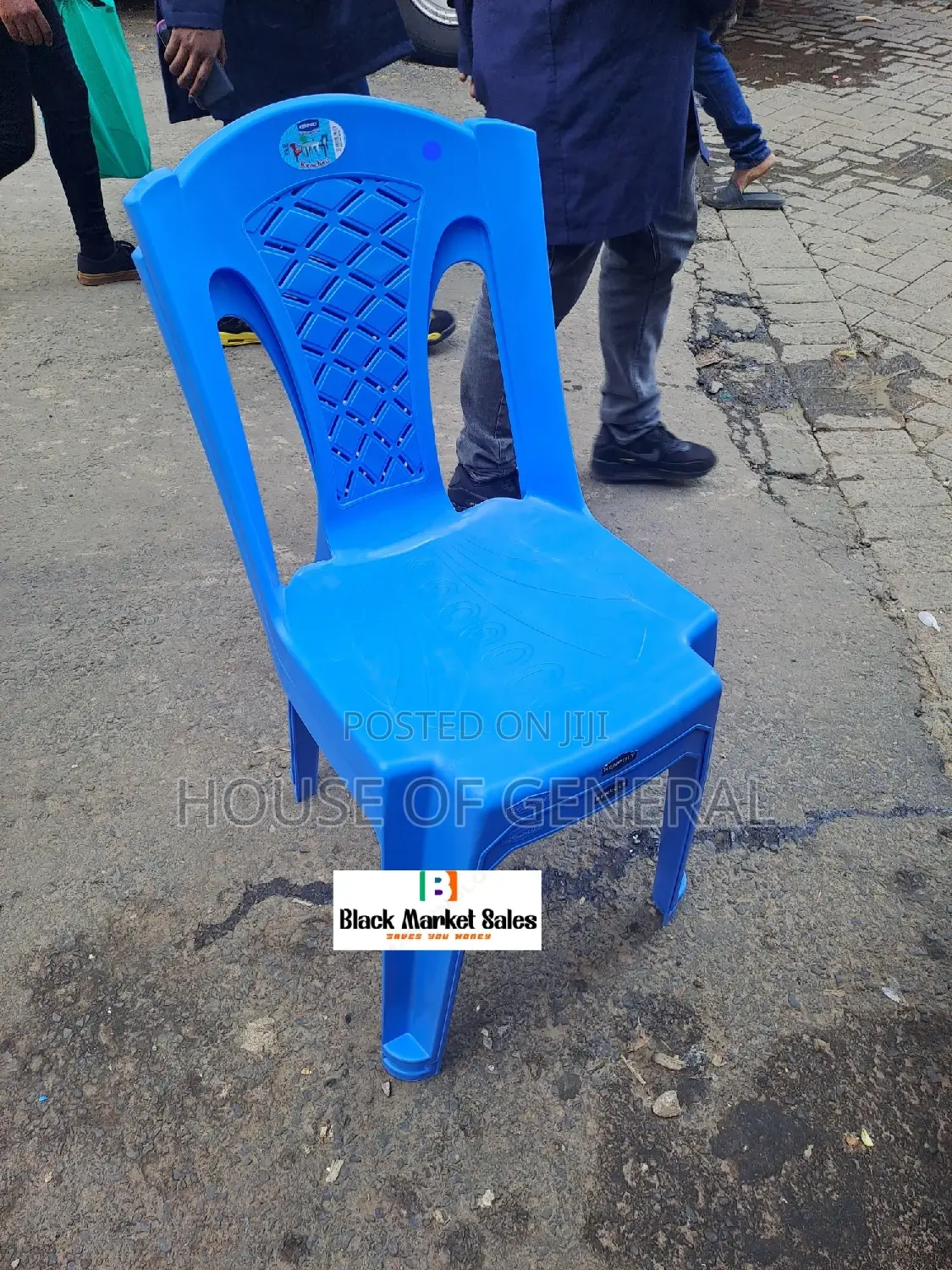 Armless Kenpoly Plastic Chair