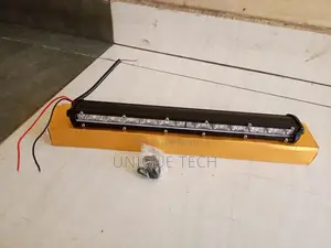 Universal Spotlight LED Light Bar Off 13" Inch Yellow Light