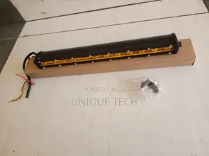 13 Inch Spotlight LED Light Bar Off Yellow Light