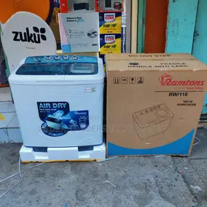 *Ramtons Washing Machine Twin Tub 10kg With Air Dryer