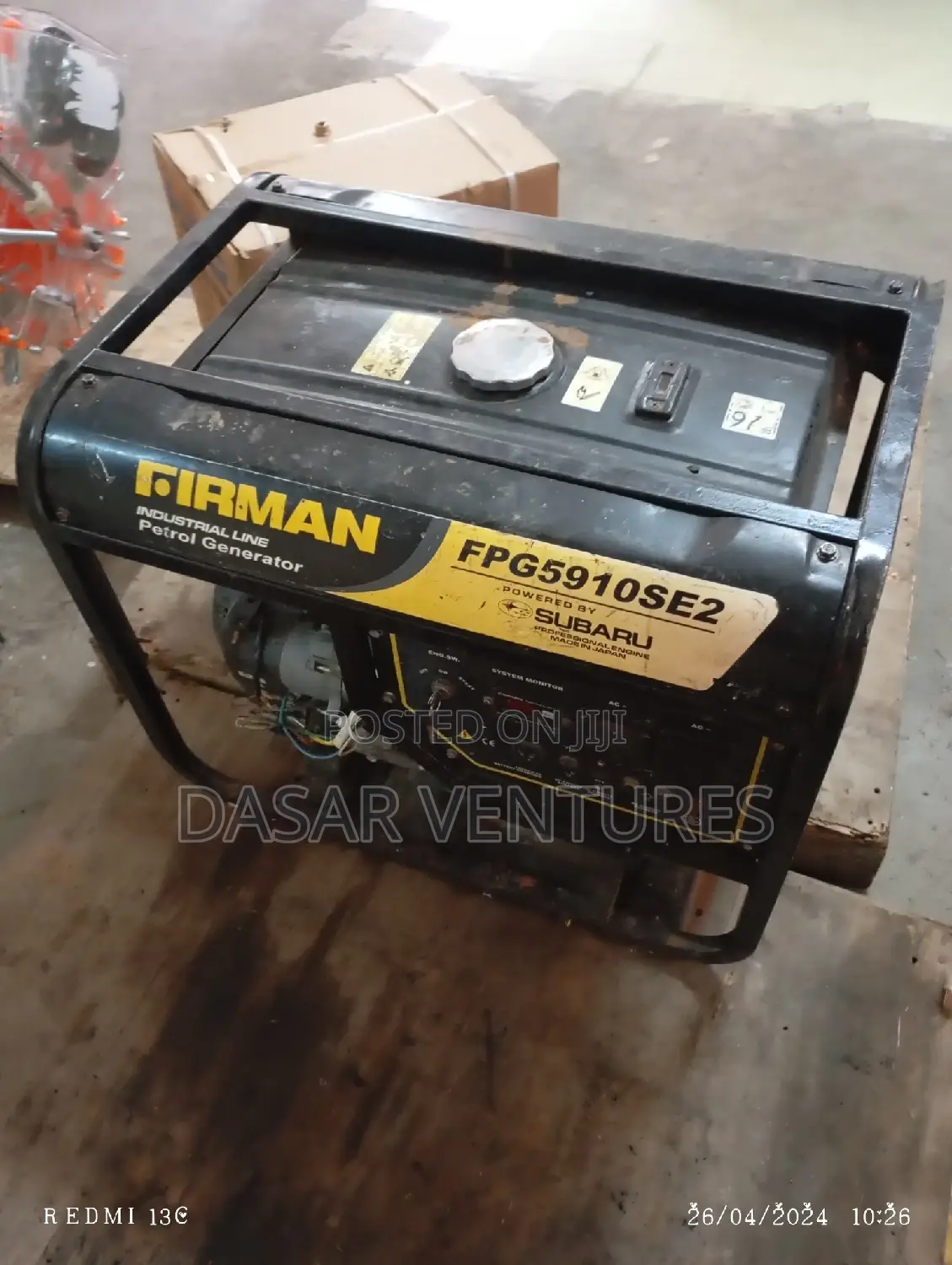 Generator Hire 6.5kva