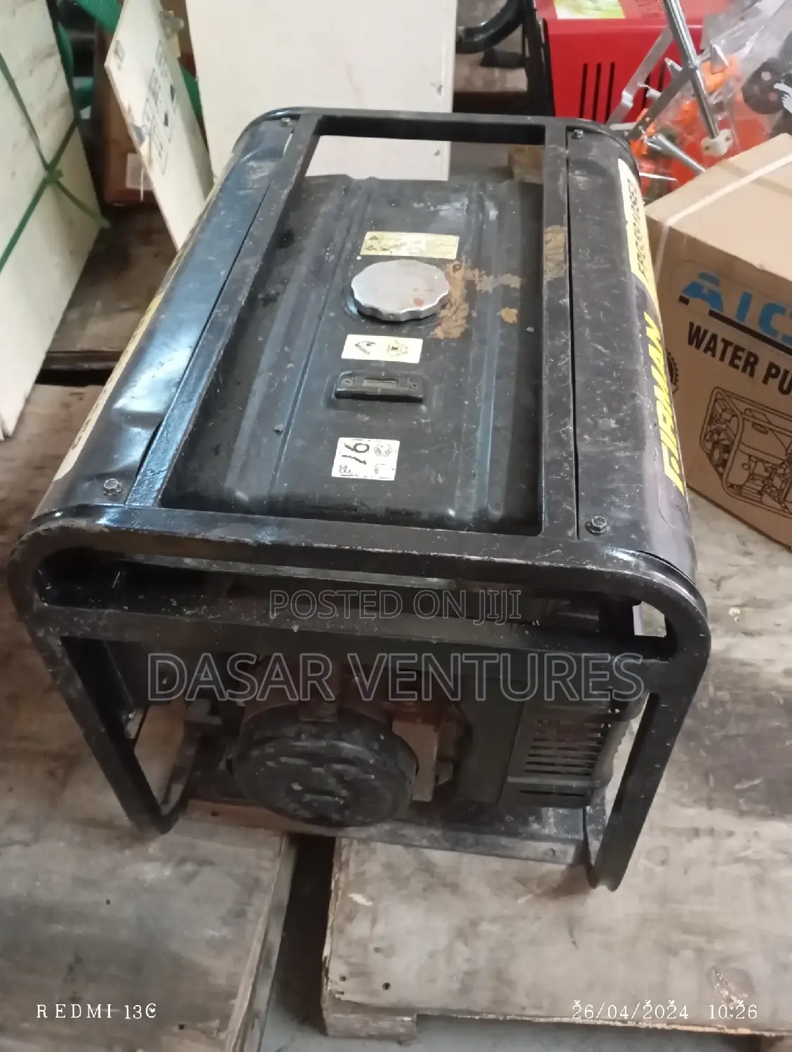 Generator Hire 6.5kva