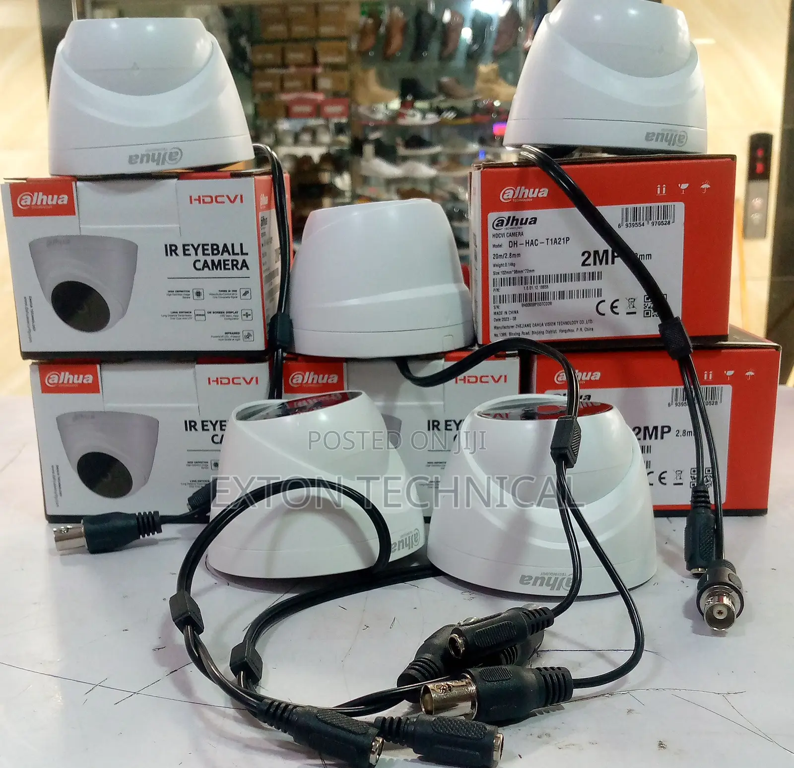 Hdcvi Dahua Dome Ir Eyeball 2mp Camera