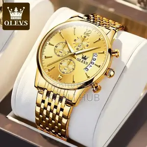 >Olevs Chronograph Men Watch<
