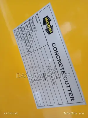 Concrete Cutter 18" Honda