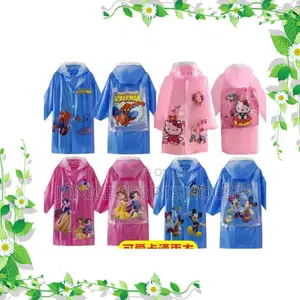 Cartoon Themed Kids Raincoat