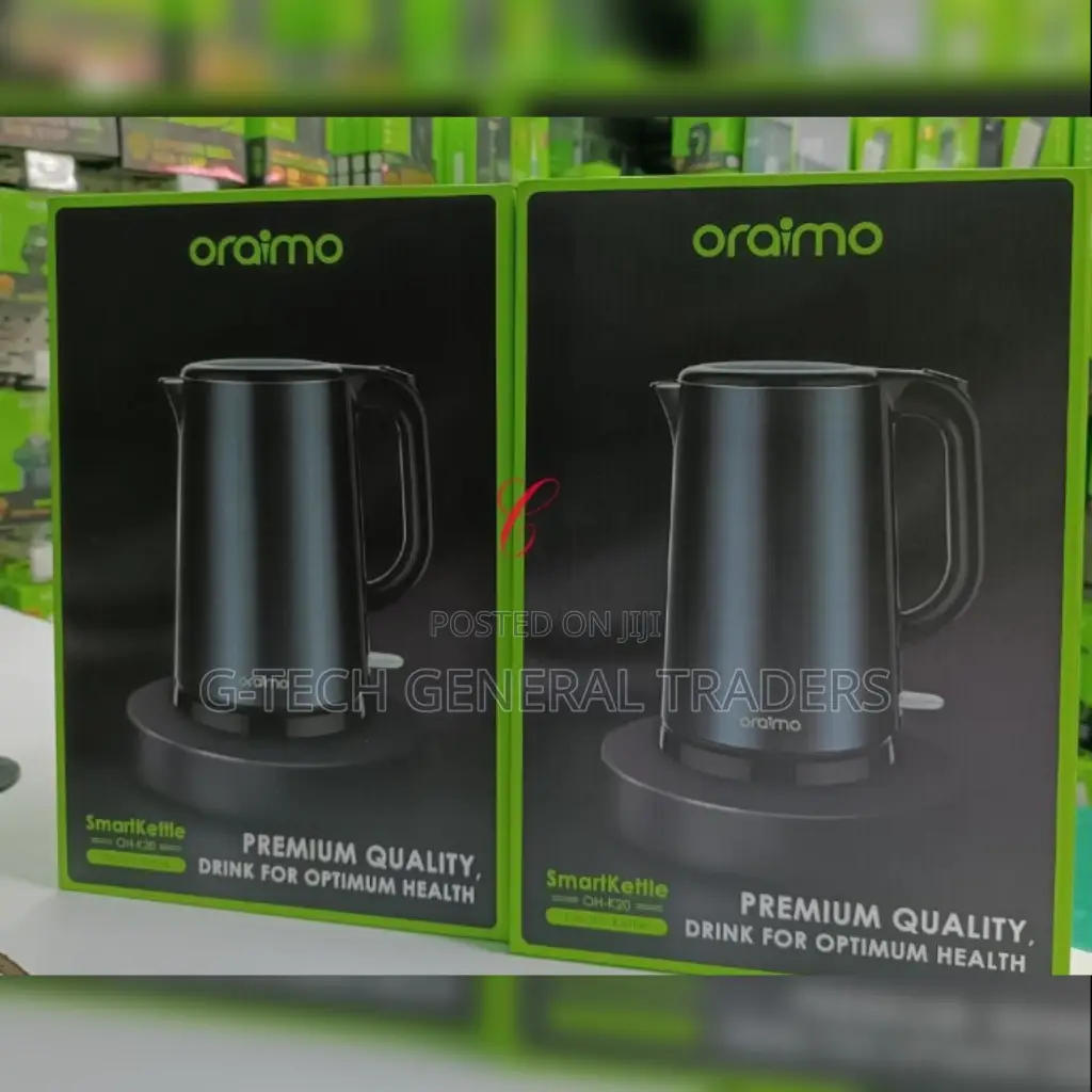 Kettle! Oraimo 1.7l Cordless Smart Kettle Metal Lining