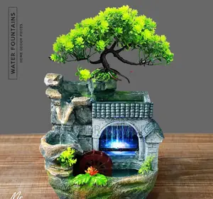 Indoor Fountain Waterfall With LED Lamps in Kenya