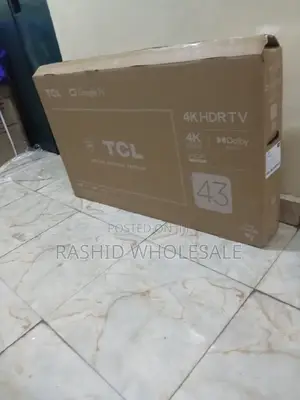 Tcl Smart Flameless Tv 43inches