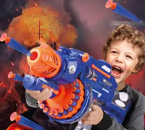 Automatic Foam Bullet Toy Gun