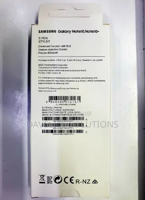 Original Samsung Note 10 S Pen, Bluetooth Enabled