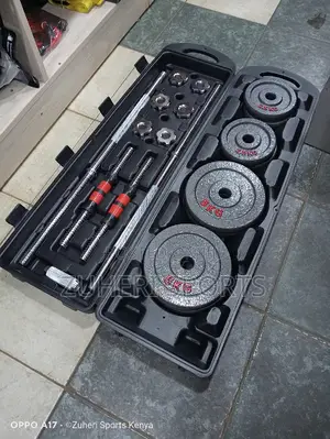 50kg Adjustable Dumbbell/Barbell Set