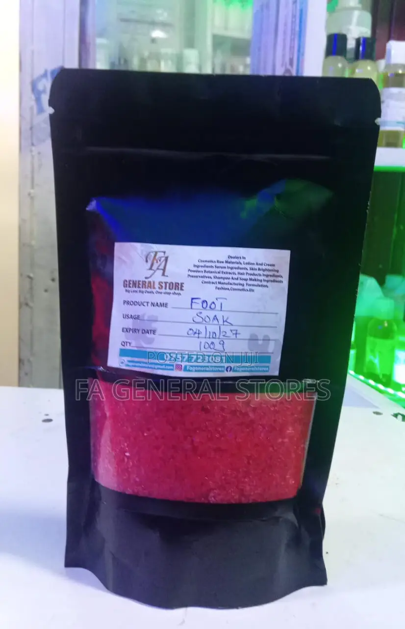 FOOT SOAK for Cracked Heels