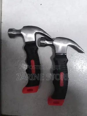 Short Hammer Tool, Rubber Handle