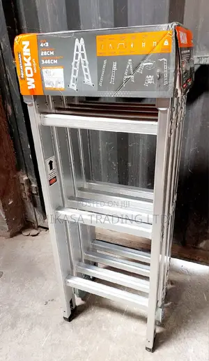 Wokin Aluminium Foldable Ladders 4x5