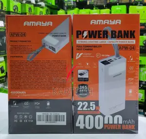 Amaya APW-04 22.5W 40,000mah Quick Charger Power Banks