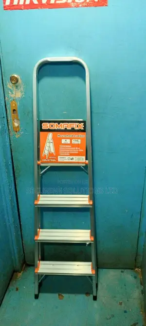 Quality Aluminium House 4 Steps Ladder Somafix
