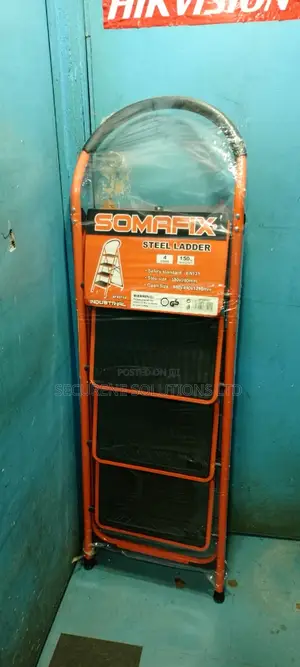 A-Frame Ladder 4steps Somafix Steel Household Ladder