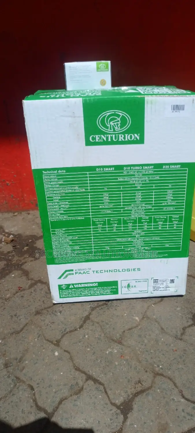 2 Tonne Gate Motor Centurion D20 SMART