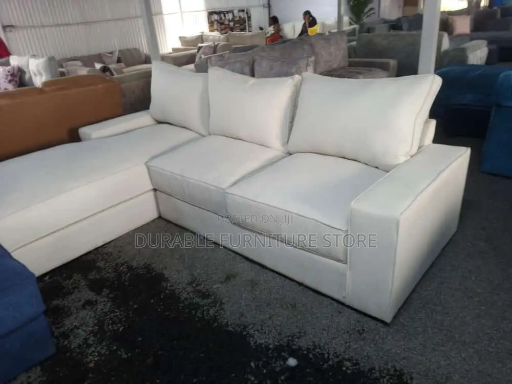 6 Seater Sofa Cream