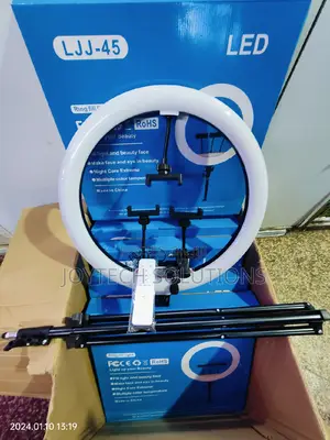 Touch 18 Inches Ring Light With Stand Remote