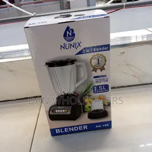 Nunix AK-105, Blender With Grinding Machine, 1.5L