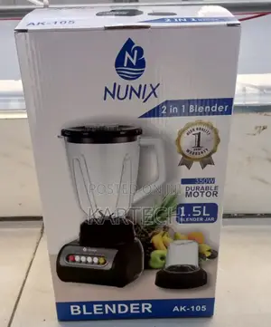 Nunix 2 in 1 Blender Ak-105