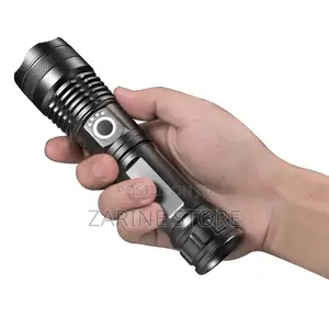 Aluminum Brightest Flashlight P50 Torcia Rechargeable Torch