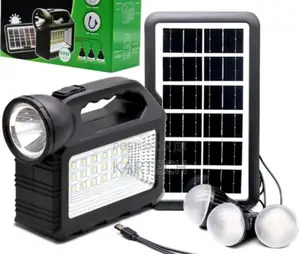 Solar Gdtimes GD-101 With 3 Lights And Solar Panel 80W