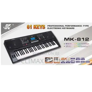 Mk 812 Electronic Keyboard 61 Key's