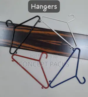 120 PCS Plastic Hanger Adix Brand.