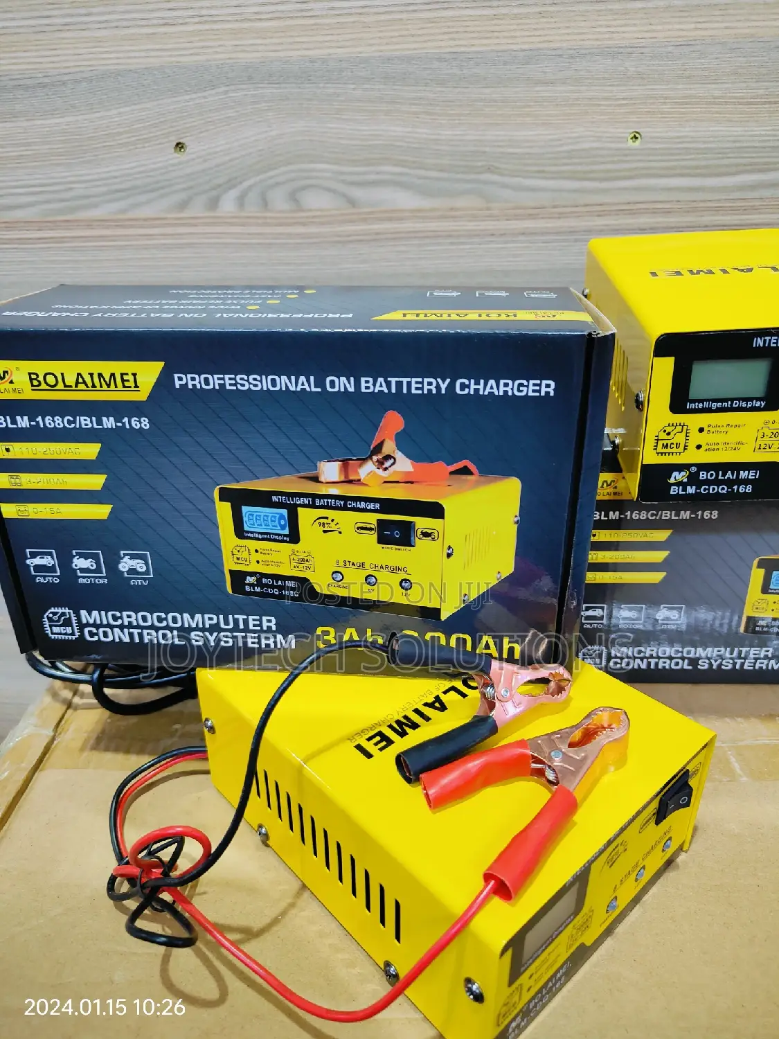 Battery Charger With Computerised Pulse Charging Technology