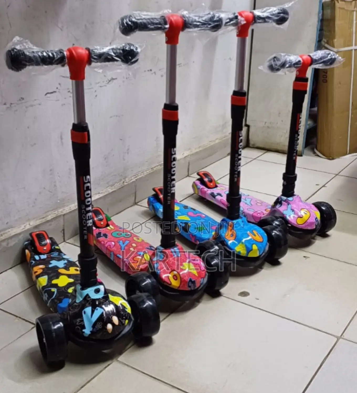 Adjustable Scooter With Music