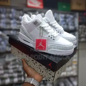 Air Jordan 3 White Men Sneakers