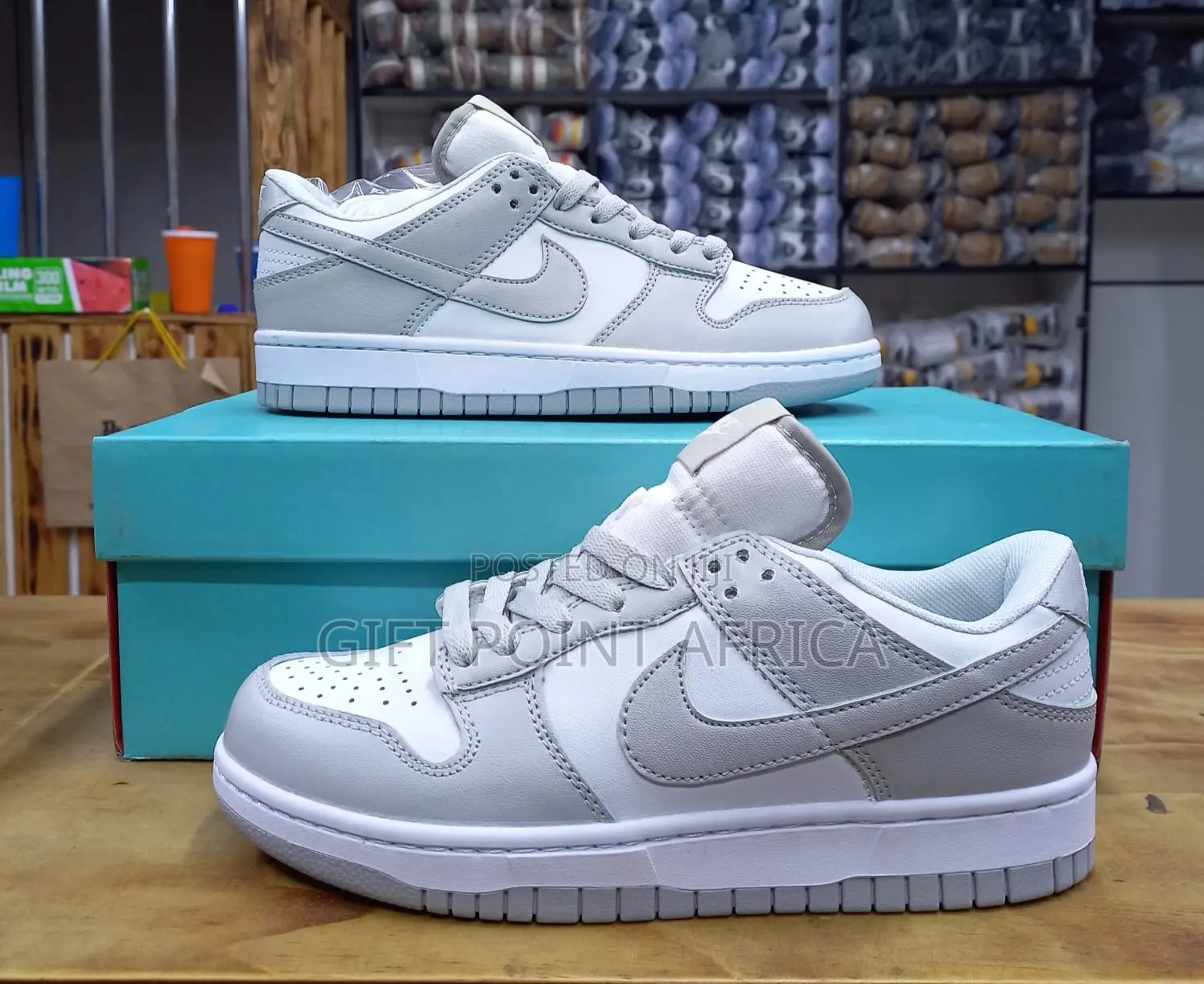 Nike SB Low Cut Grey White Sneakers