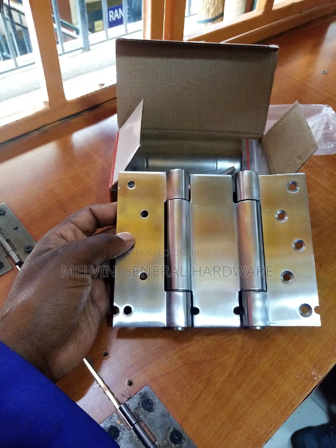 Heavy Spring Hinges 4"
