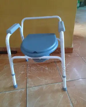 Commode Chair/Toilet Seat for Elderly, Bedside Toilet Seat