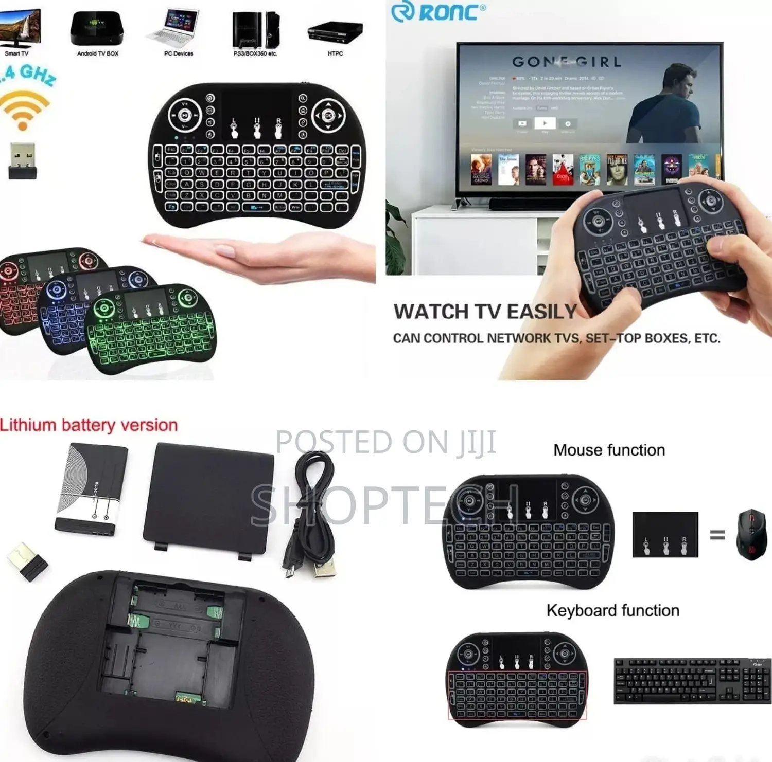 Wireless Bluetooth Keyboard /Mouse Pad