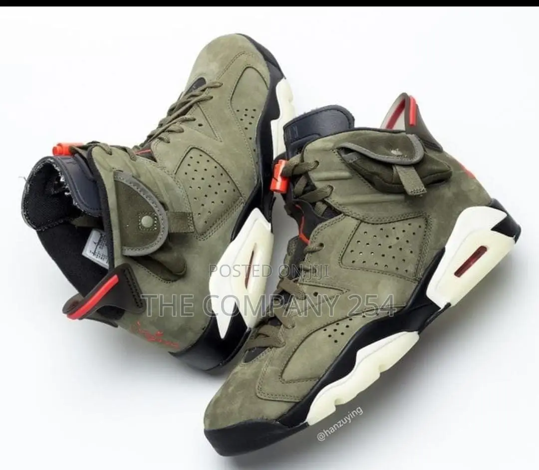 *Jordan 6 Cactus Jack Brown* *Sizes40-45