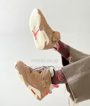 *Jordan 6 Cactus Jack Brown* *Sizes40-45